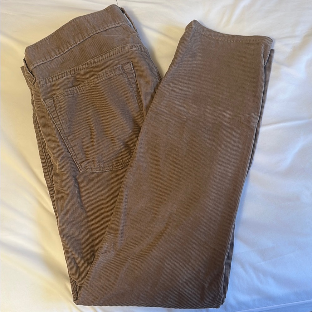 Jcrew Brown Corduroy Pants